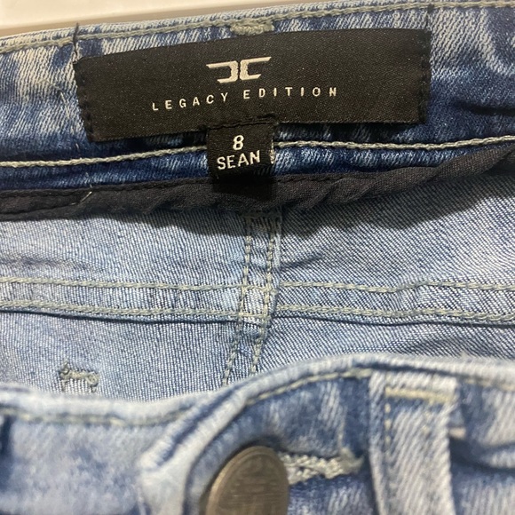 Boys Legacy Edition distressed jeans Like New Size 8 - Picture 3 of 5